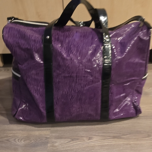 Steve Madden Purple and Black Bag - Picture 5 of 11